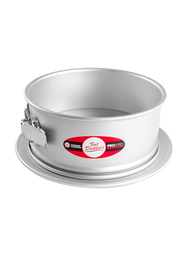 فات داديوز مقلاة مستديرة سبرينغفورم فضي 9x3بوصة - Image 2