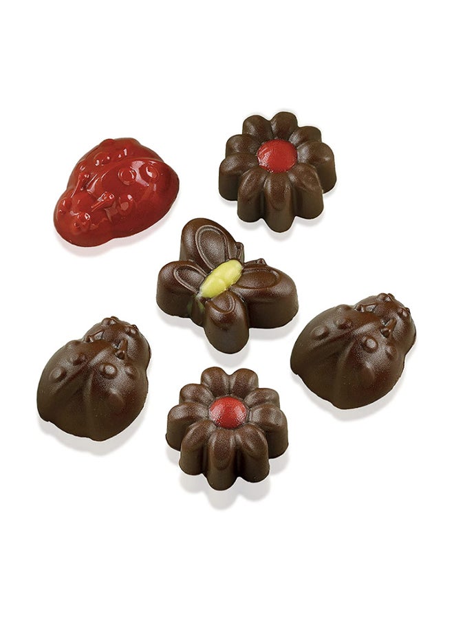 Silikomart Easy Choc Springlife Mould Brown - Image 3