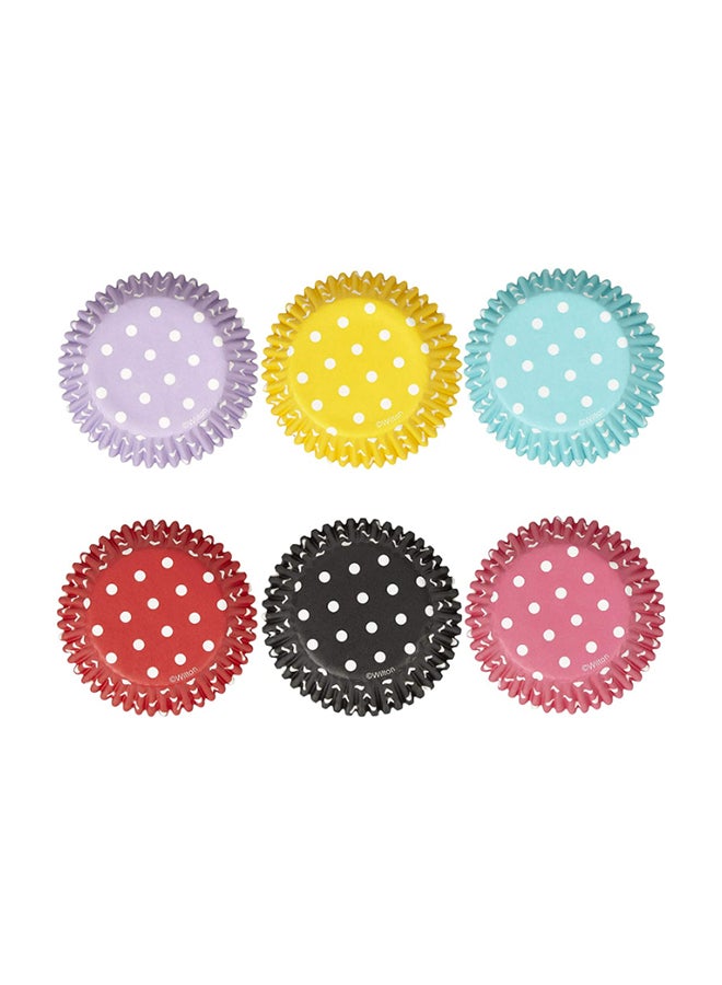 Wilton 300-Piece Polka Dot Baking Cup Set Red/Blue/Green 2inch - Image 3