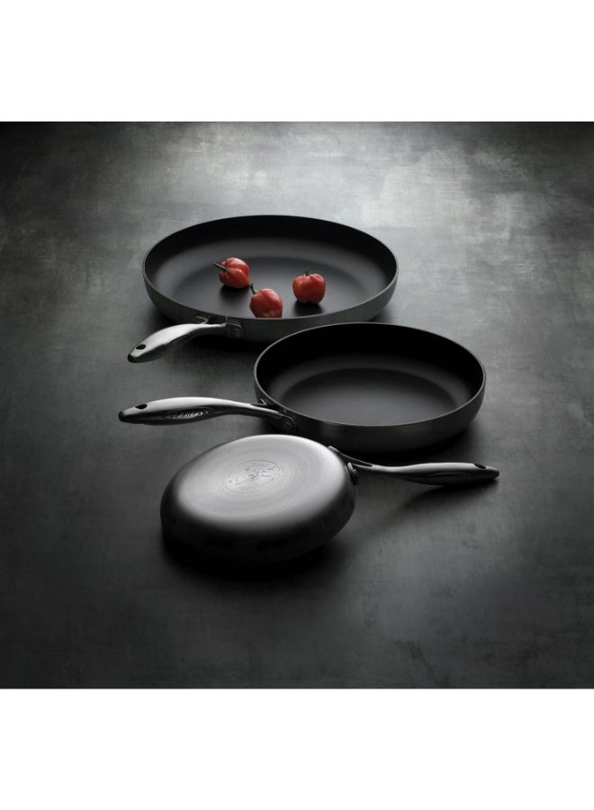 SCANPAN CTX Frying Pan Black/Silver 28cm  - Image 3