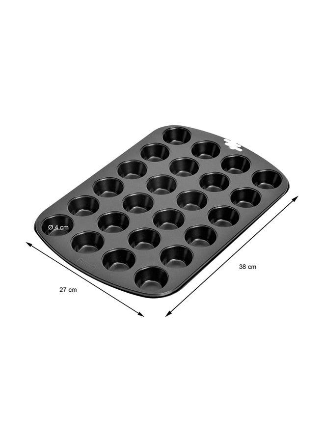 Kaiser Mini-Muffin Mould Black 38x27cm  - Image 3