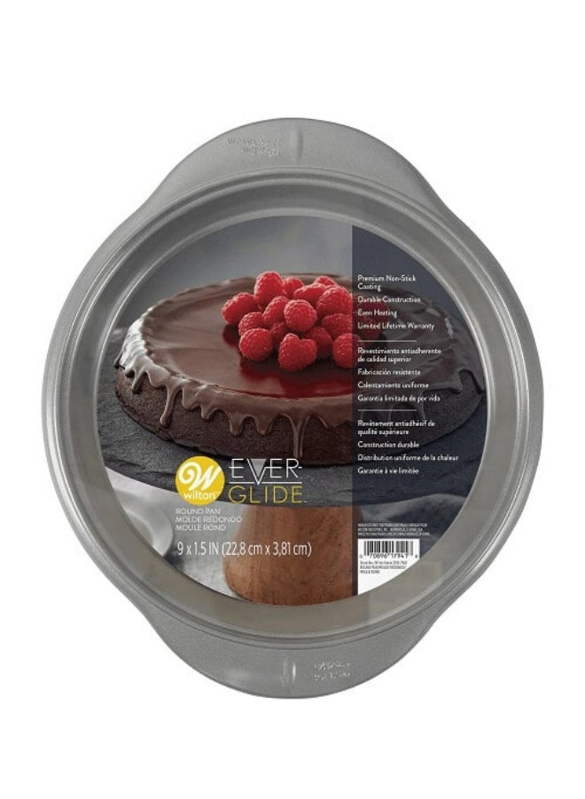 Wilton Ever-Glide Baking Pan Grey 9x1.5inch - Image 1
