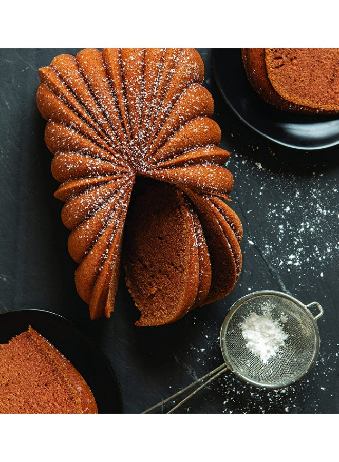 NORDICWARE Classic Fluted Loaf Pan Gold 10x6x7.5cm - Image 5