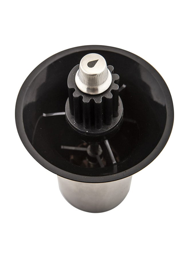 غيفو مطحنة قهوة أسود/ فضي/ شفاف 14.5x10x22.6سم - Image 5