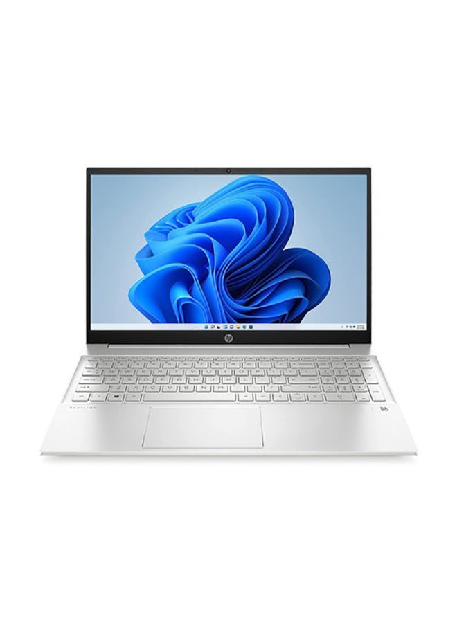HP - Pavilion 15-eg1053 (Upgraded Version) Laptop With 15.6-Inch Touchscreen Display, Core i5-1155G7 Processor/16GB RAM/512GB SSD/Intel's Iris Xe Graphics With Bag English/Arabic Silver - Image 1