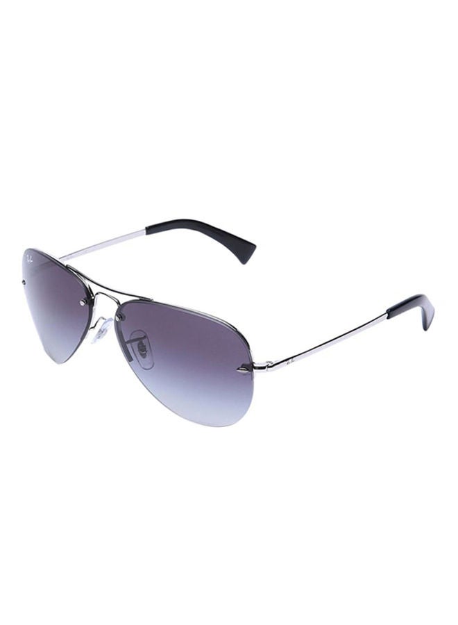 Men's Full Rim Aviator Sunglasses - RB3449I RB3449I - Lens Size: 59 mm - Silver - v1658122734/N10997254A_1