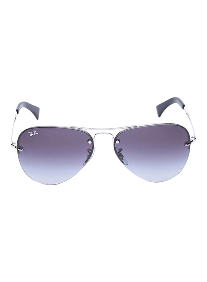 Men's Full Rim Aviator Sunglasses - RB3449I RB3449I - Lens Size: 59 mm - Silver - v1658122735/N10997254A_2