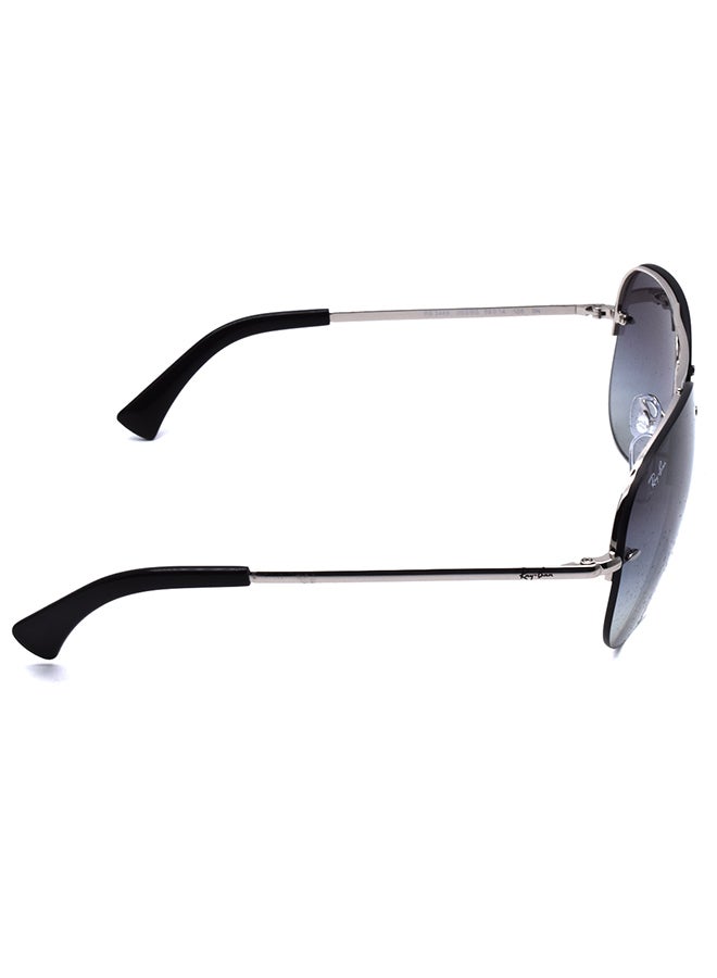 Men's Full Rim Aviator Sunglasses - RB3449I RB3449I - Lens Size: 59 mm - Silver - v1658122735/N10997254A_5