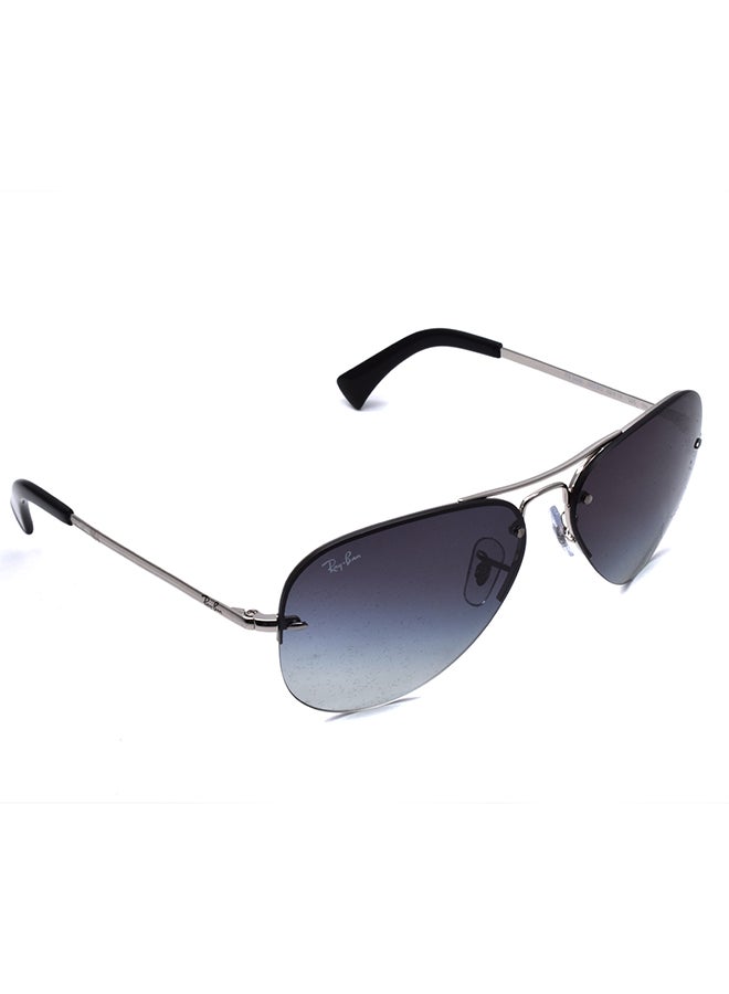 Men's Full Rim Aviator Sunglasses - RB3449I RB3449I - Lens Size: 59 mm - Silver - v1658122735/N10997254A_6