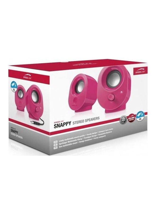 Snappy 2.0 Stereo Speakers 4 W 8001-BY Dark-RED - v1658122749/N51463124A_2