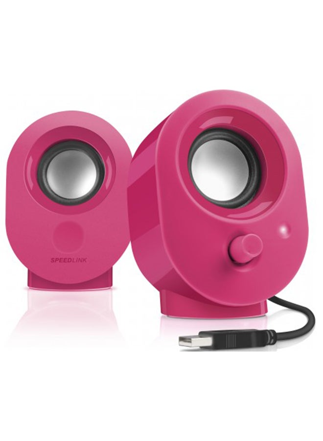 Snappy 2.0 Stereo Speakers 4 W 8001-BY Dark-RED - v1658122749/N51463124A_3