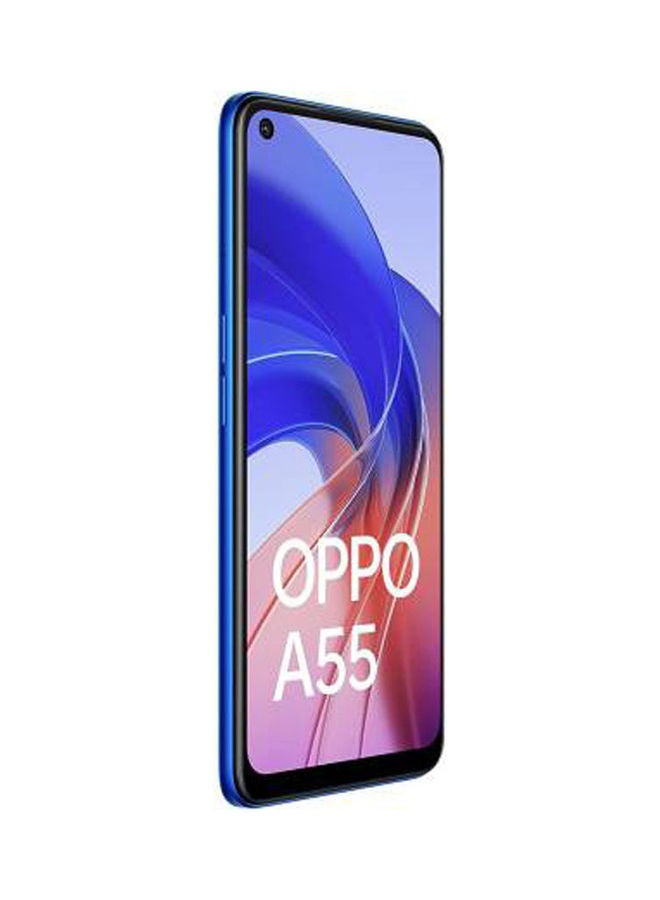 OPPO A55 Dual Sim Rainbow Blue 4GB RAM 128GB 4G LTE - Image 4