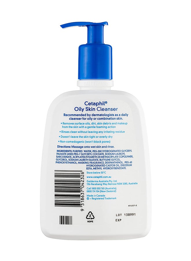 Cetaphil Oily Skin Cleanser 500ml  - Image 2