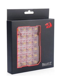ريدراجون لوحة مفاتيح ميكانيكية ذات مفتاح لمس عالمي BULLET F  - Image 3