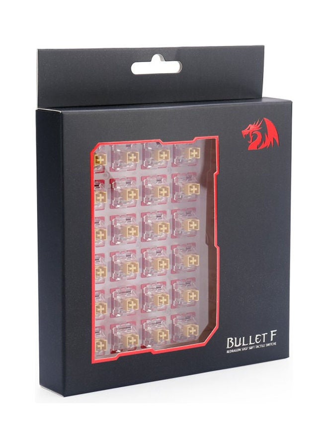 ريدراجون - لوحة مفاتيح ميكانيكية ذات مفتاح لمس عالمي BULLET F - Image 1