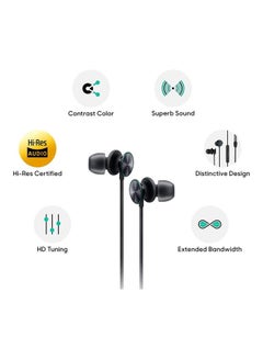 OPPO O-Fresh Stereo Earphones (3.5mm) Black  - Image 2
