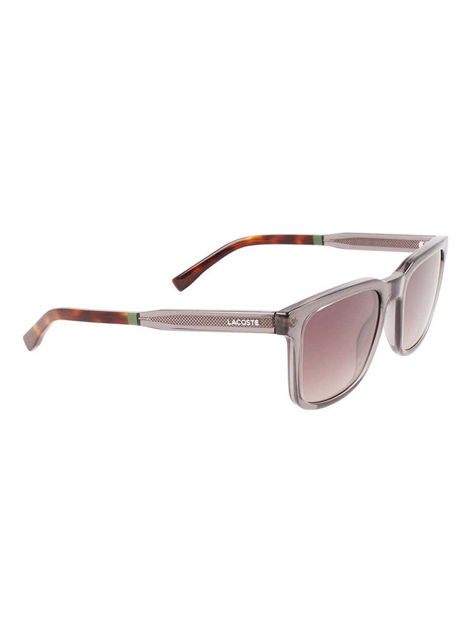 LACOSTE - Men's Full Rim Bio Injected Modified Rectangle Sunglasses  L954S-020-5320 - Image 1