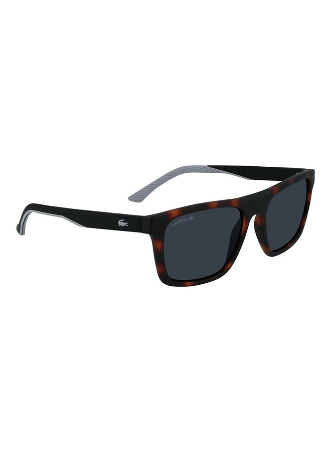 LACOSTE Men's Full Rim Bio Injected Modified Rectangle Sunglasses  L957S-230-5618 - Image 3