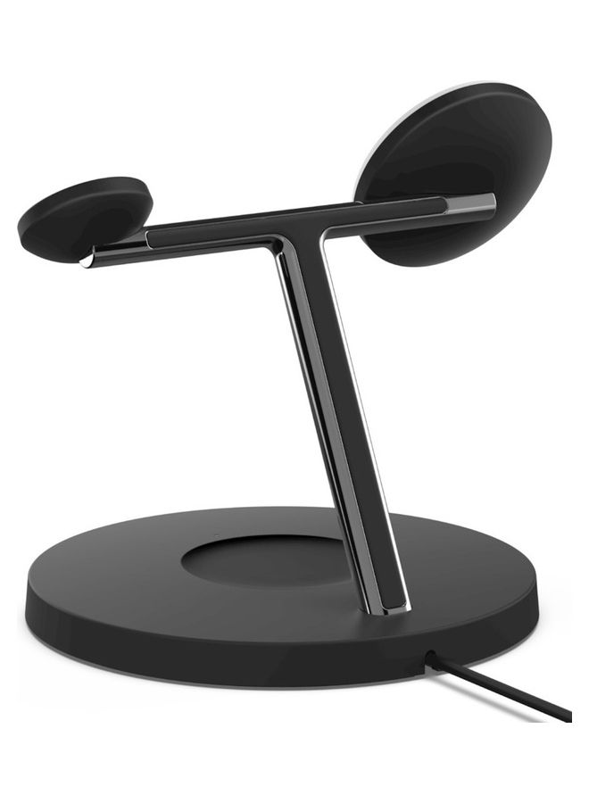 belkin Boost Charge Pro 3-In-1 Wireless Fast Charger With MagSafe Black - Image 3