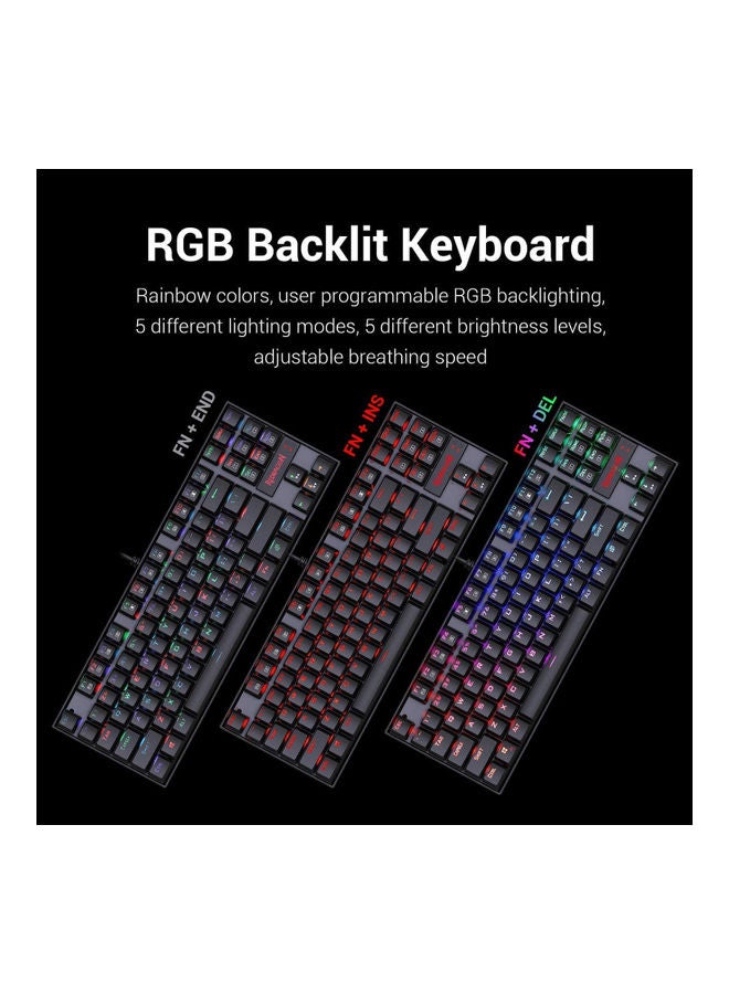 REDRAGON - K552 RGB KUMARA Mechanical Gaming Keyboard - Image 1