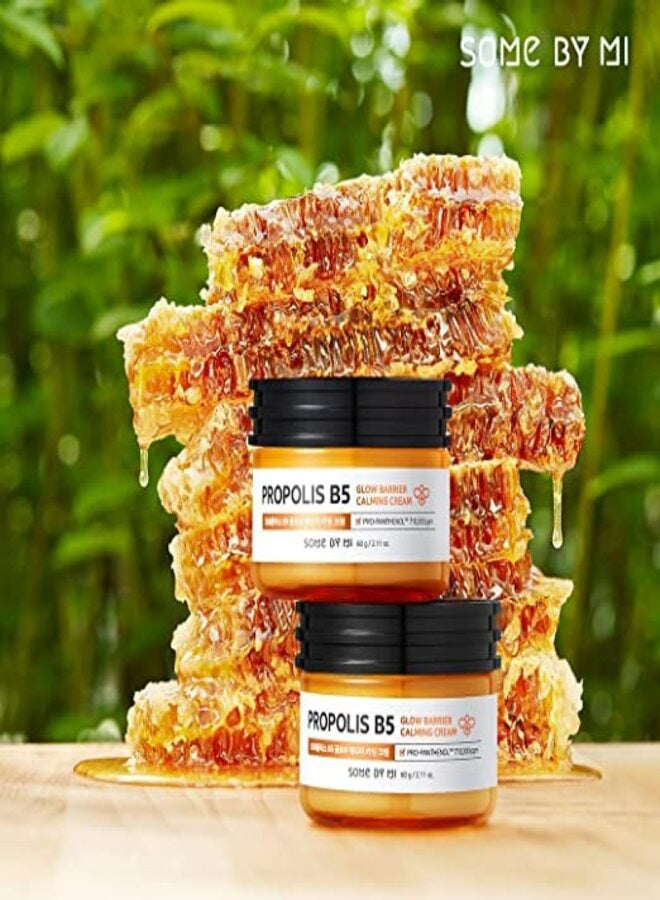 Some by Mi Propolis B5 Glow Barrier Calming Cream 60grams  - Image 5
