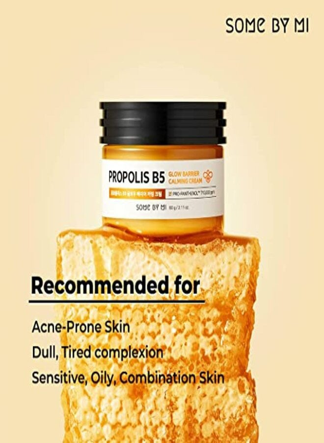 Some by Mi Propolis B5 Glow Barrier Calming Cream 60grams  - Image 2