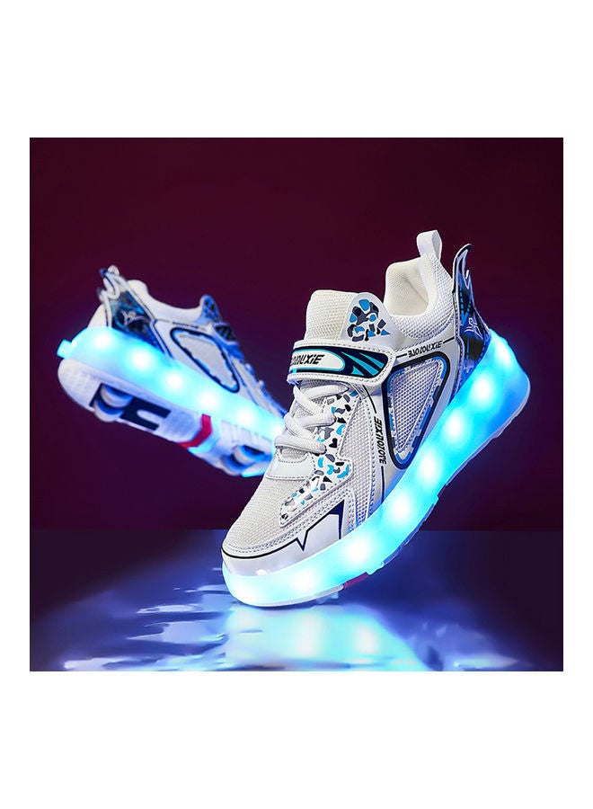 Kidle Rechargeable Roller Skate Shoes With LED Light And Accessories  - Image 2