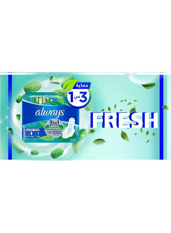 Always - Clean And Dry Ultra Thin, Sanitary Pads Long, 8 Pads - Image 1
