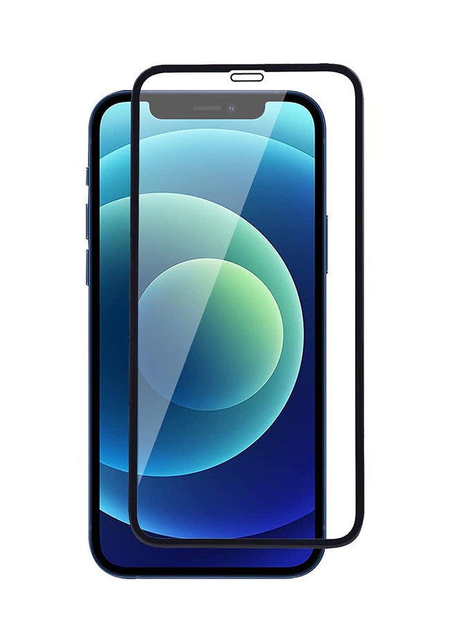 Theodor Tempered Glass Screen Protector For Apple iPhone 12 Pro Black - Image 4