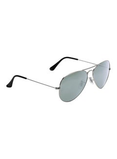 Ray-Ban Full Rim Aviator Sunglasses - RB3025 W3277 - Lens Size: 58 mm - Silver  - Image 2