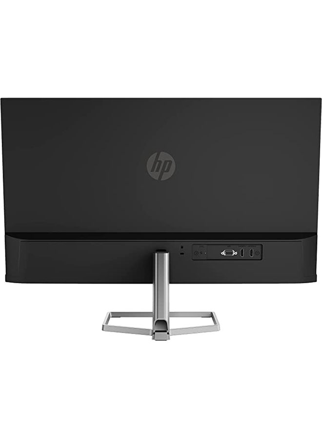HP - M27f 27'' Full HD IPS LCD Monitor, 75Hz Refresh Rate, 5ms GtG Response Time, AMD FreeSync, On-screen Contr Silver/Black - Image 1