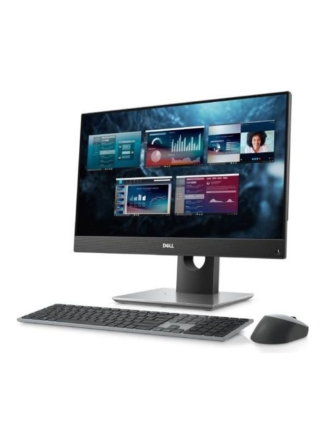 OptiPlex 7490 AIO With 23.8-Inch FHD Touch Screen Display, Core i7 Processor/8GB RAM/1TB HDD/Windows/Integrated Graphics English/Arabic Silver