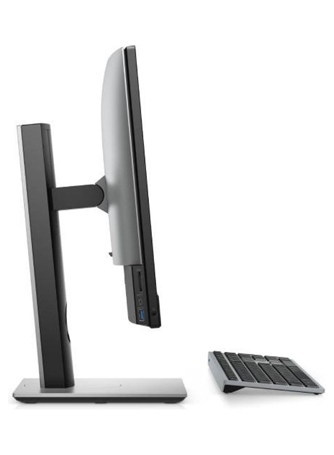 OptiPlex 7490 AIO With 23.8-Inch FHD Touch Screen Display, Core i7 Processor/8GB RAM/1TB HDD/Windows/Integrated Graphics English/Arabic Silver