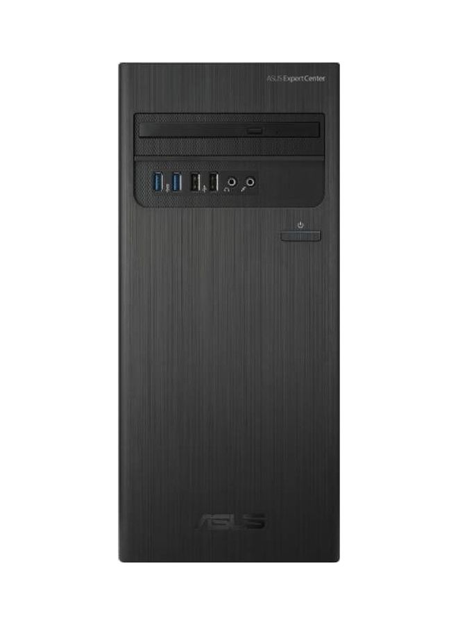 ASUS - ExpertCenter D3 Tower D300TA Desktop PC, Core i3 Processor/4GB RAM/1TB+128GB SSD/DOS/Iris Xe Graphics Black - Image 1