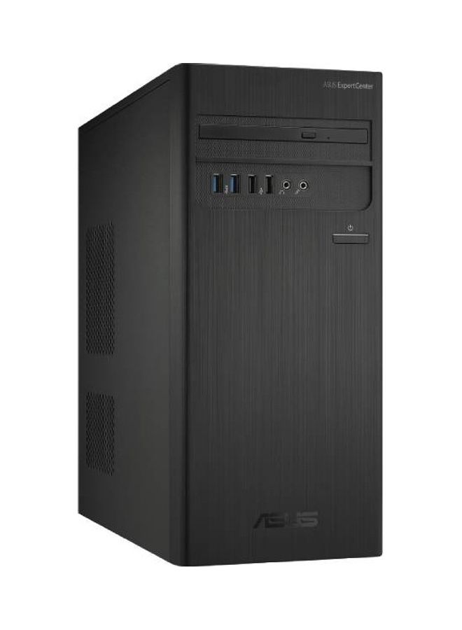 ASUS - ExpertCenter D3 Tower D300TA Desktop PC, Core i3 Processor/4GB RAM/1TB+128GB SSD/DOS/Iris Xe Graphics Black - Image 1