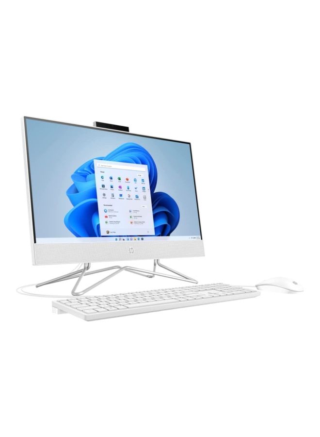 إتش بي - ‎كمبيوتر الأعمال‎ 200 G4 22 ‎الكل في واحد بشاشة مقاس 21.5 بوصة ومعالج كور i3-10110U / ذاكرة رام 8 جيجابايت / محرك أقراص SSD سعة 256 جيجابايت / بطاقة رسومات إنتل دقة فائقة الوضوح/ نظام ويندوز 11 اللغة الإنجليزية أبيض - Image 1