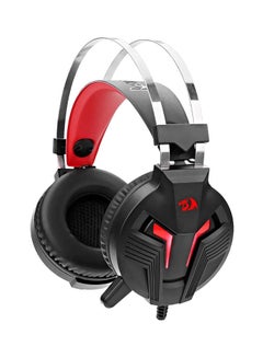 REDRAGON H112 Gaming Headset With Microphone For PC, Wired Over Ear PC Gaming Headphones ,Works With PC, Laptop, Tablet, PS4, Xbox One  - Image 1
