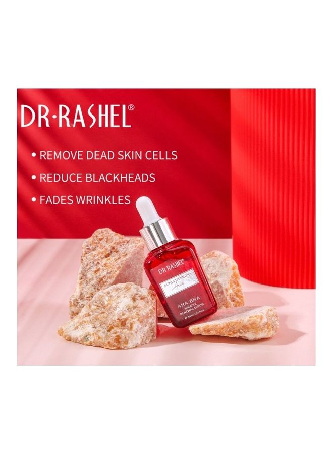 DR. RASHEL Alpha Hydroxy Acid AHA-BHA Miracle Renewal Serum Clear 30ml  - Image 2