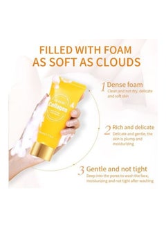 DR. RASHEL Collagen Multi-lift ultra facial cleanser White 80ml  - Image 5