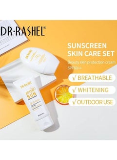 DR. RASHEL Pack Of 2 Hydrating And Anti-Aging Sun Protection Kit Clear 120grams  - Image 3