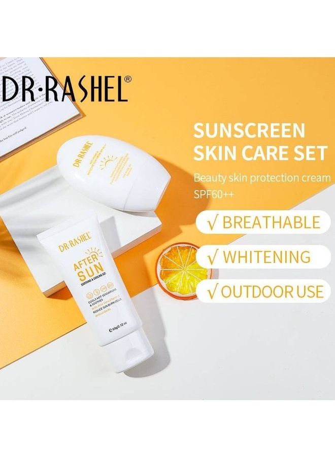DR. RASHEL - Pack Of 2 Hydrating And Anti-Aging Sun Protection Kit Clear 120grams - Image 1