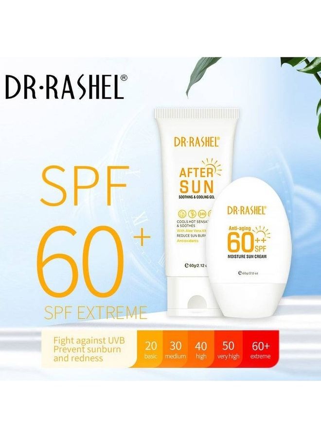 DR. RASHEL - Pack Of 2 Hydrating And Anti-Aging Sun Protection Kit Clear 120grams - Image 1