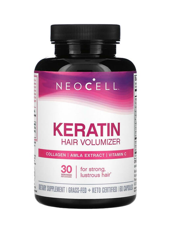 NEOCELL Keratin Hair Volumizer 60 Capsules - Image 1