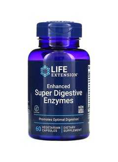 Pack Of 3 Enhanced Super Digestive Enzymes Dietary Supplement - 60 Vegetarian Capsules