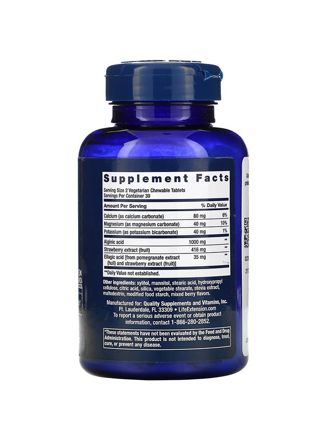 Life Extension Esophageal Guardian Dietary Supplement - Berry - 60 Tablets - Image 2