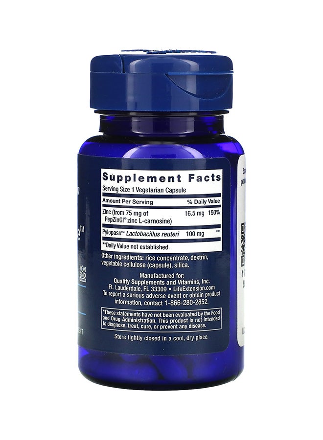 لايف إكستنشن مكمل غذائي جاسترو إيز - 60 كبسولة نباتية - Image 2