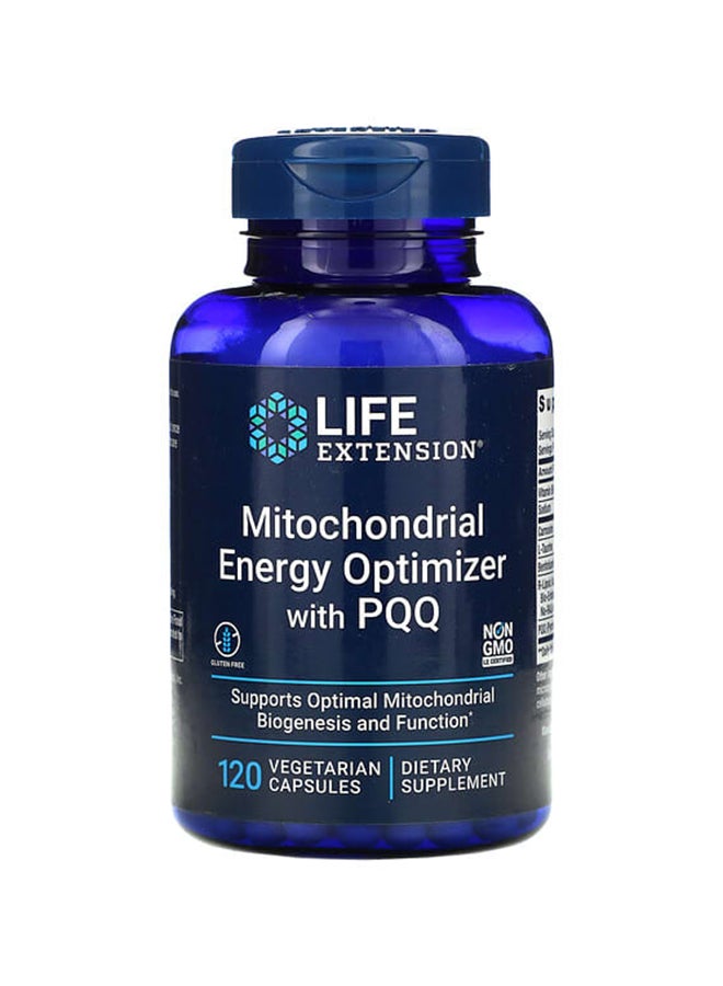 لايف إكستنشن عبوتين من كبسولات محسن طاقة الميتوكوندريا مع مادة  PPQ الحيوية - 120 كبسولة - Image 1