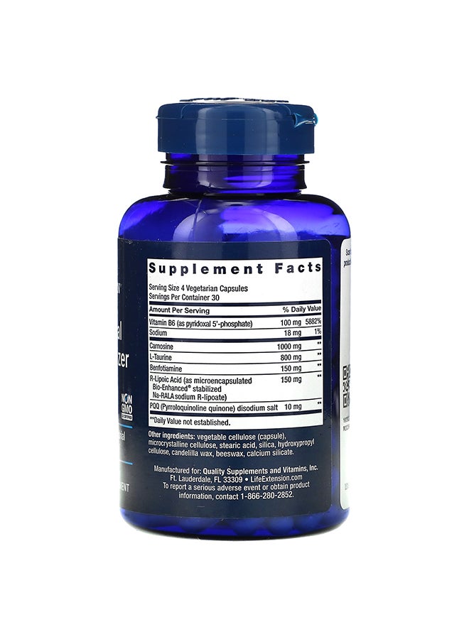 لايف إكستنشن عبوتين من كبسولات محسن طاقة الميتوكوندريا مع مادة  PPQ الحيوية - 120 كبسولة - Image 2