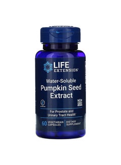 Water-Soluble Pumpkin Seed Extract - 60 Vegetarian Capsules