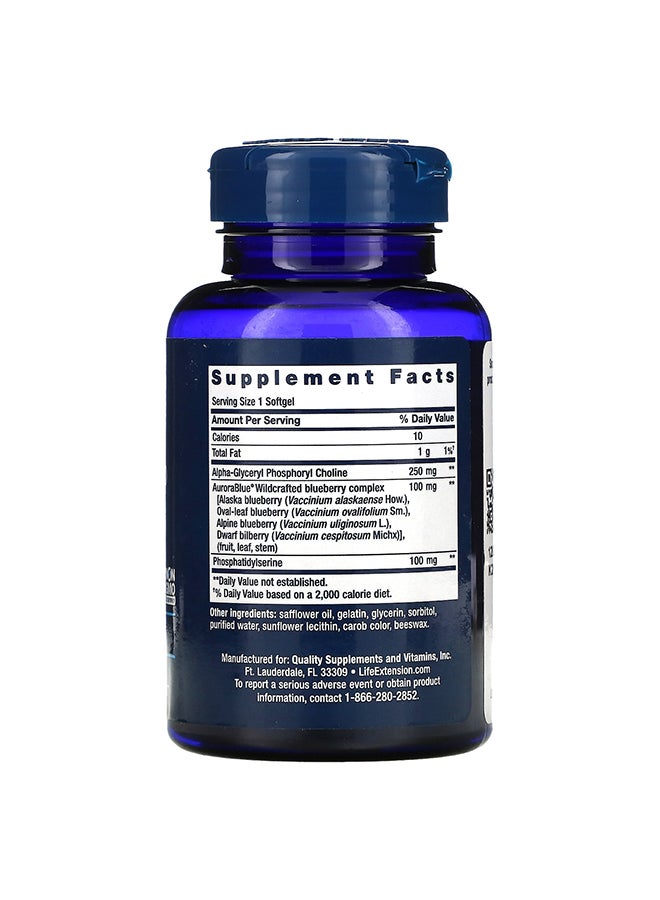 لايف إكستنشن مكمل غذائي كوغنيتكس بيسيكس - 30 كبسولة هلامية - Image 2